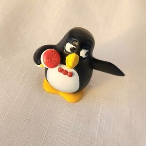 Disney Pixar Toy Story 2 Wheezy Microphone Mini Figure 1.75” PVC Singing Penguin